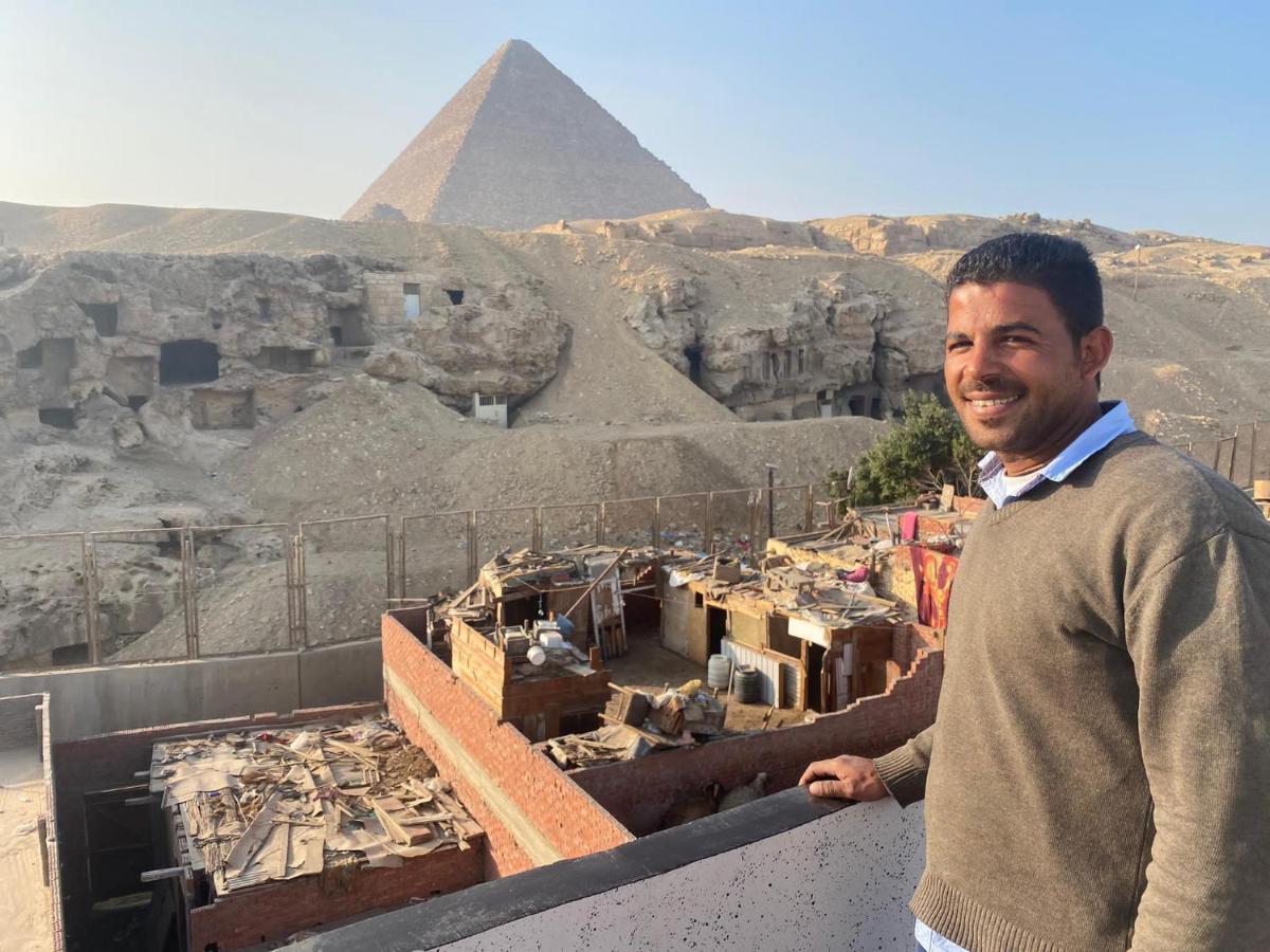 Toman Pyramids Hotel Kafrat al Jabal ภายนอก รูปภาพ